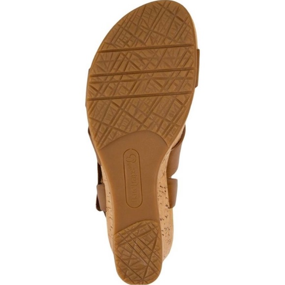 Baretraps Womens Freesia Black Adjustable Ankle Strap Wedge Sandals Shoes NWT - Picture 3 of 3